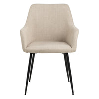 Sedia con braccioli louise