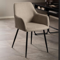 Sedia con braccioli louise