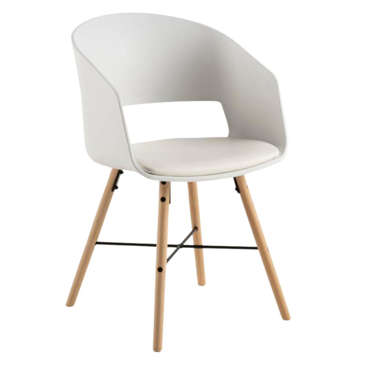 Sedia con braccioli Lucy