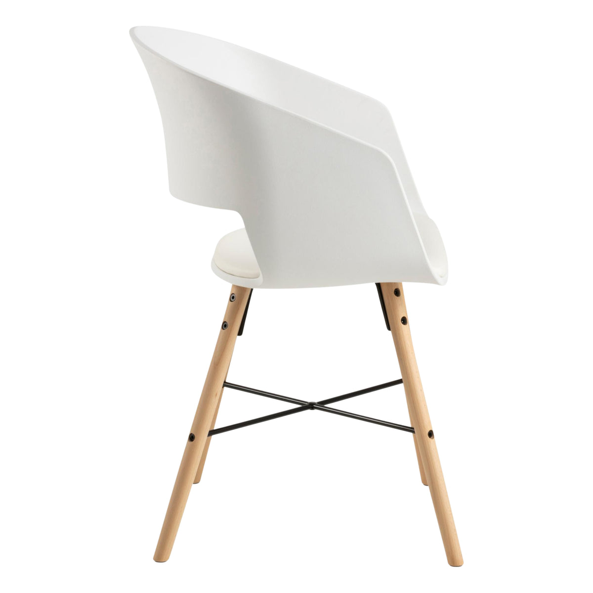 Sedia con braccioli Lucy