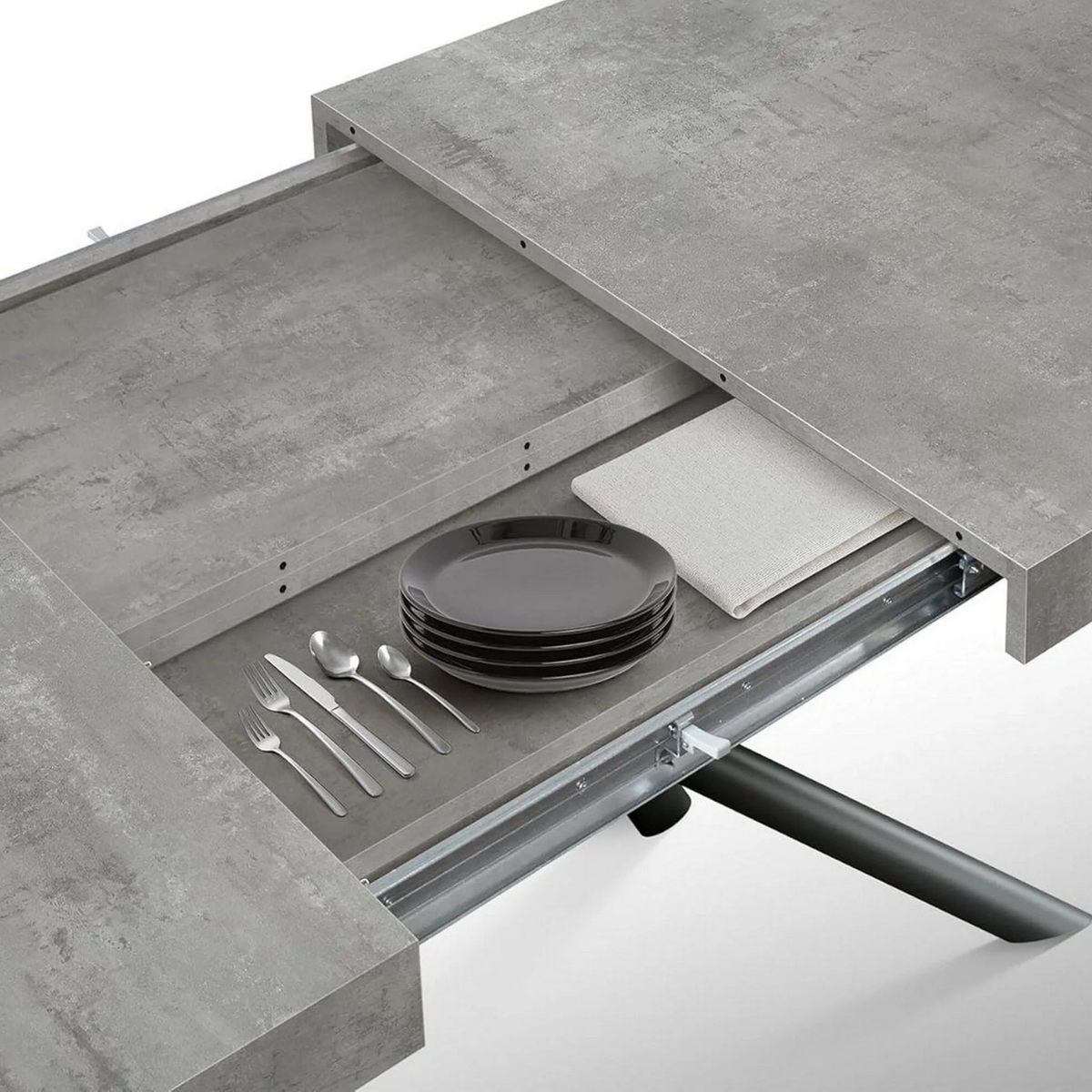 Tavolo allungabile Basileo 140×90 cm – 220×90 cm