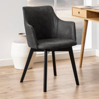 Sedia con braccioli Kik