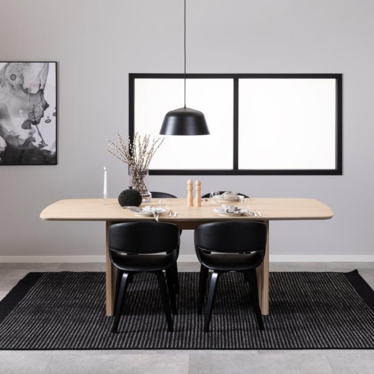 Sedia con braccioli Nava