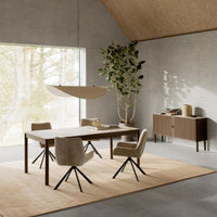 Sedia con braccioli Dora