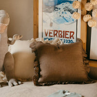 Cuscino ALLEN cioccolato