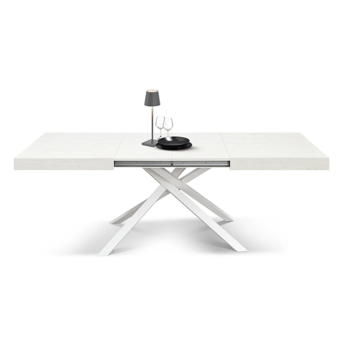 Tavolo allungabile MALMO 180x90 cm – 260x90 cm