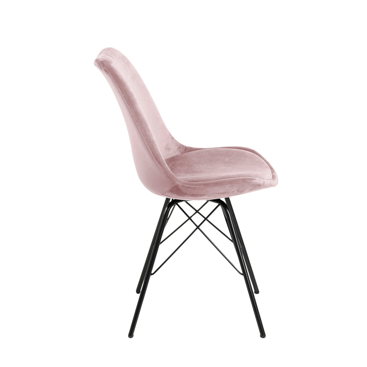 Sedia Lisbon in velluto