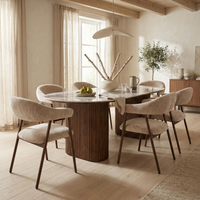 Sedia Scandi con braccioli