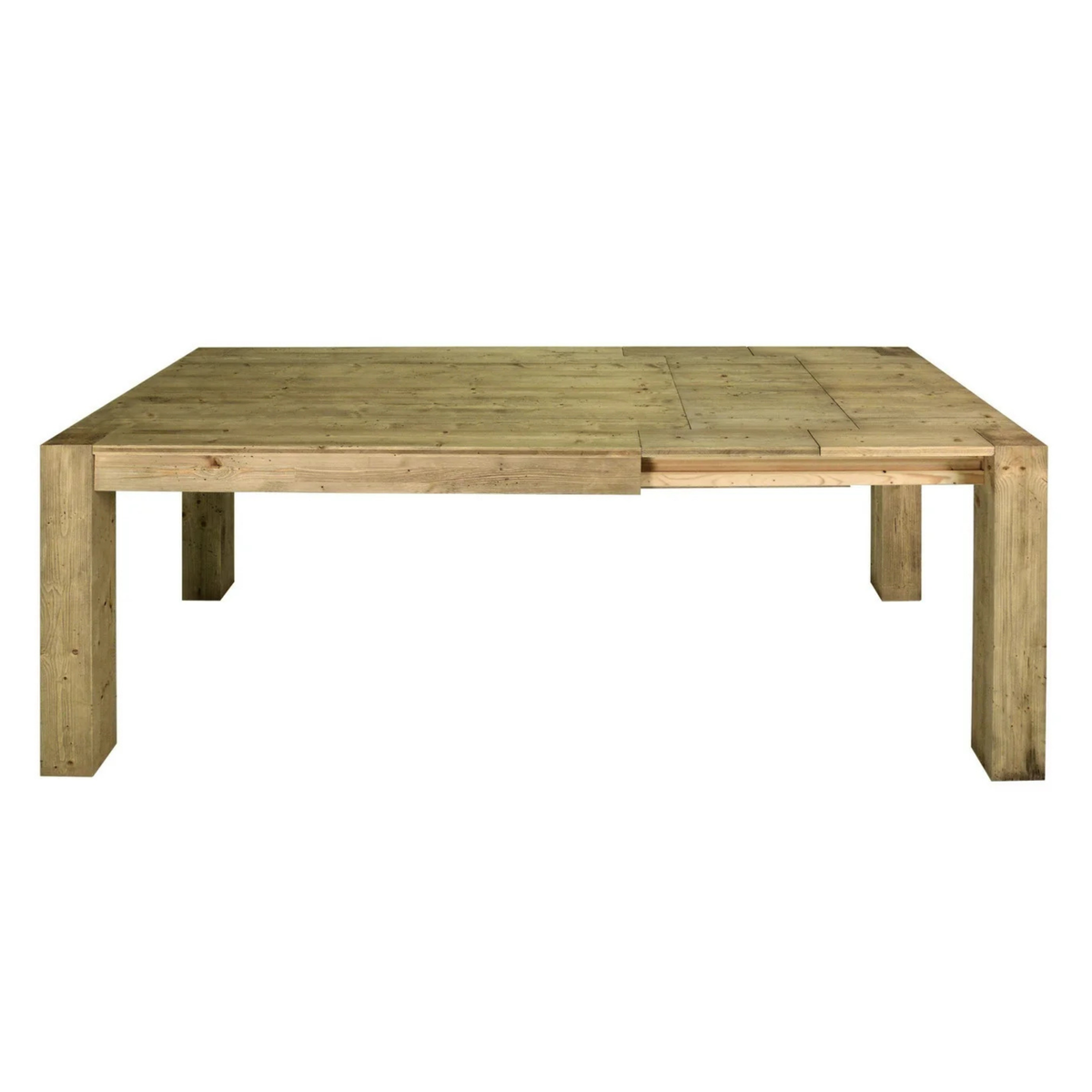 Tavolo allungabile Anna in abete naturale 140x90 cm - 220x90cm