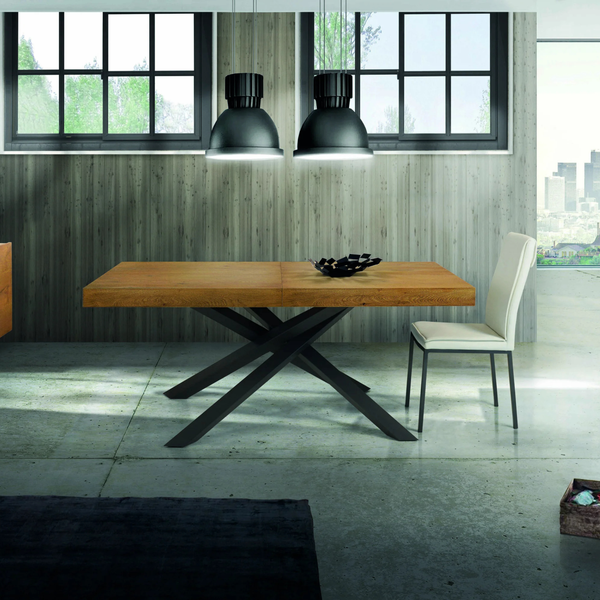 Extendable Dining Table Vulcano 160-260 cm for Modern Spaces