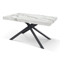 Tavolo allungabile MALMO 140x90 cm - 220x90 cm