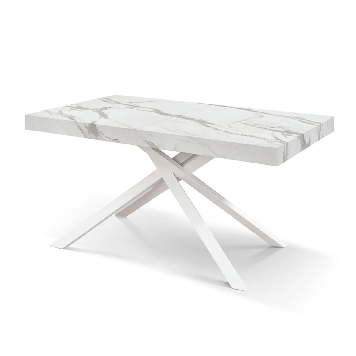 Tavolo allungabile MALMO 140x90 cm - 220x90 cm