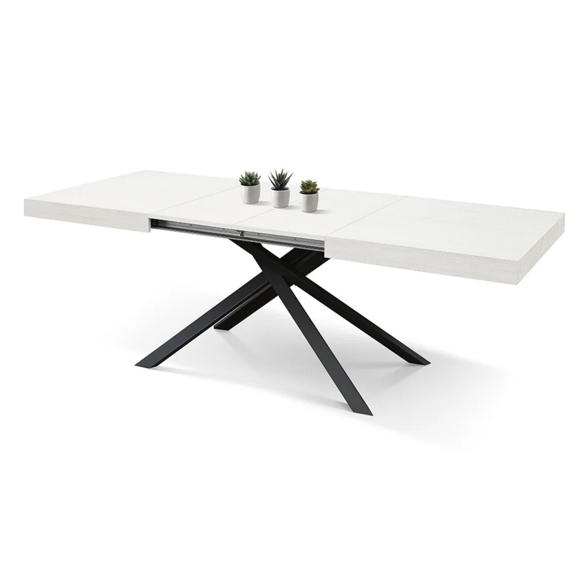 Tavolo allungabile MALMO 140x90 cm - 220x90 cm