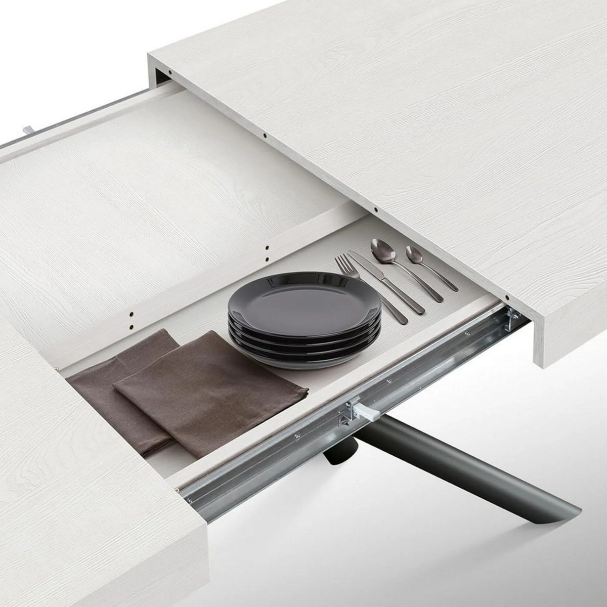 Tavolo allungabile Basilio 180×90 cm – 260×90 cm