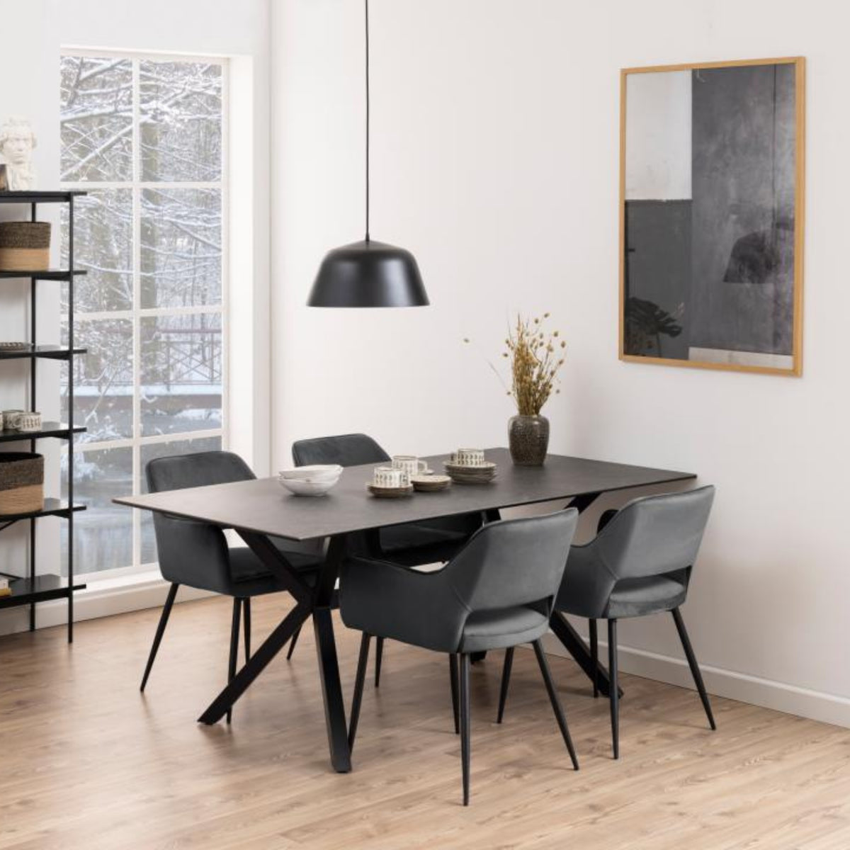 Sedia con braccioli Ramona