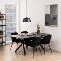 Sedia con braccioli Ramona