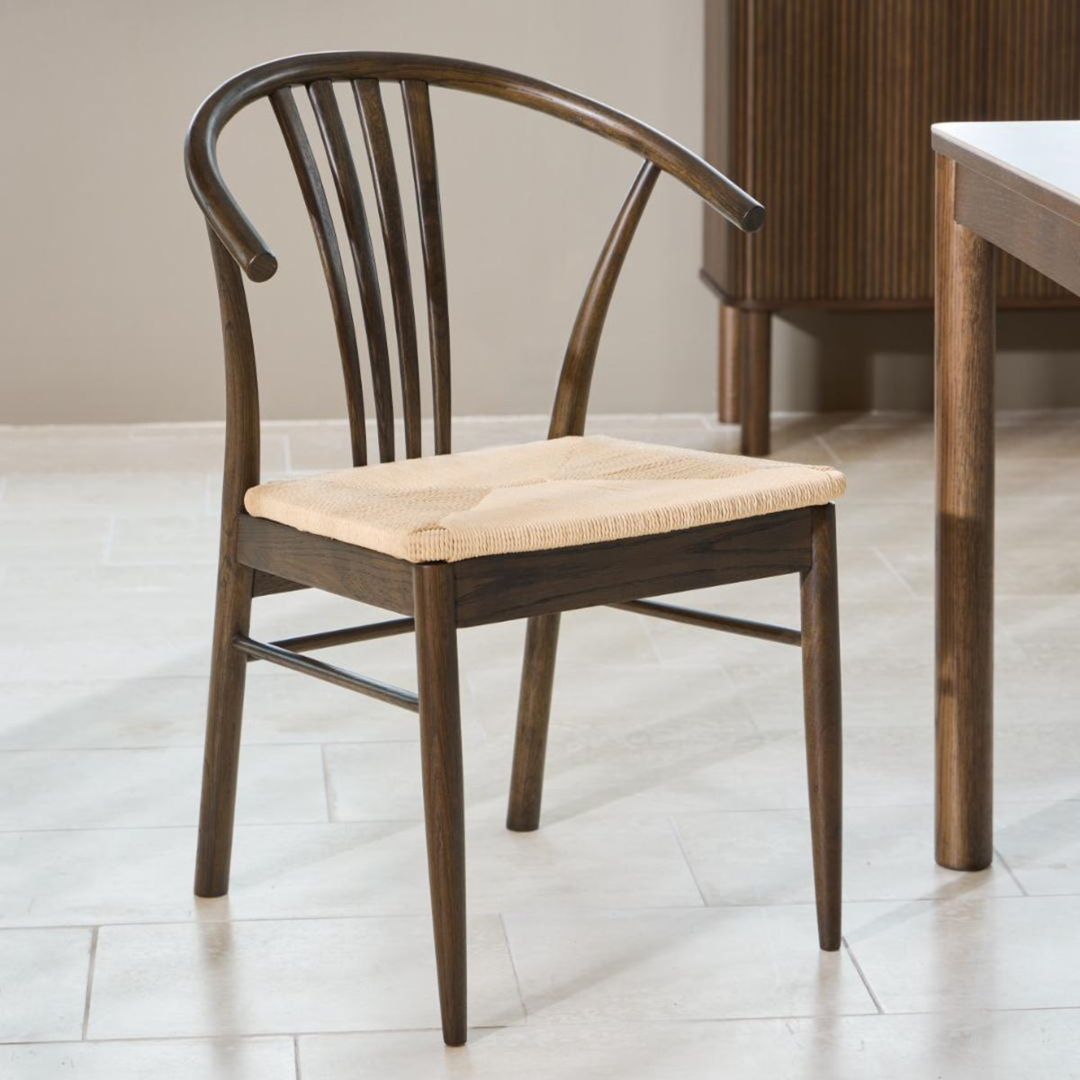 Sedia con braccioli Zoe