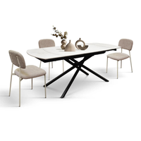 Tavolo allungabile Michelangelo 120x88 cm – 180x88 cm