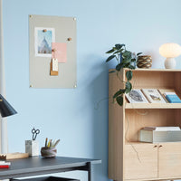 Lavagna magnetica grigia