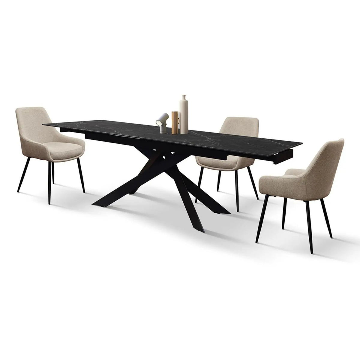 Tavolo allungabile Benny 160x90 cm to 240x90 cm