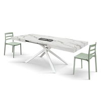 Tavolo allungabile MALMO 140x90 cm - 220x90 cm