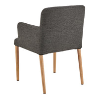 Sedia con braccioli York