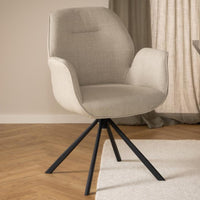 Sedia con braccioli Ann