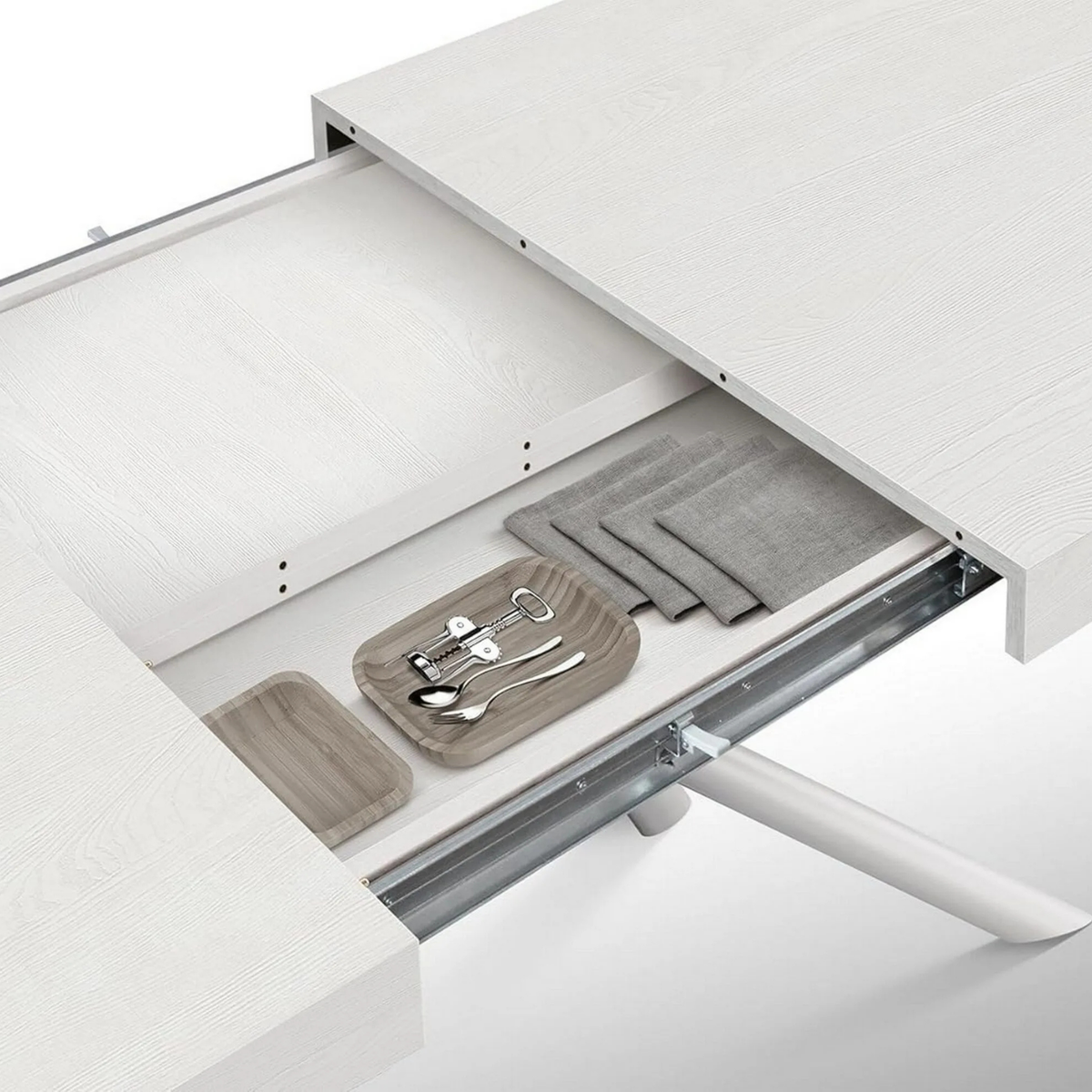 Tavolo allungabile Basileo 140×90 cm – 220×90 cm