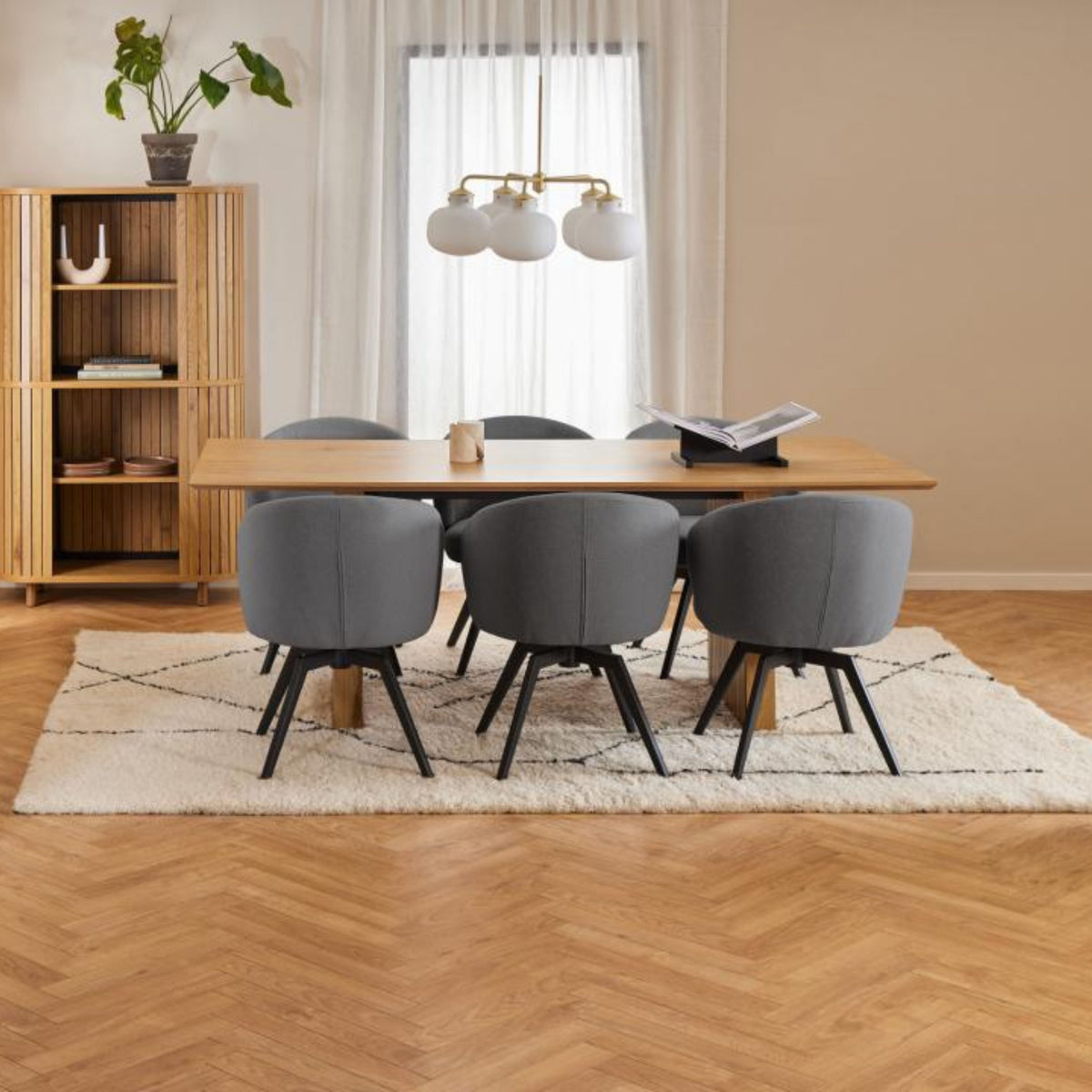 Sedia con braccioli Dean