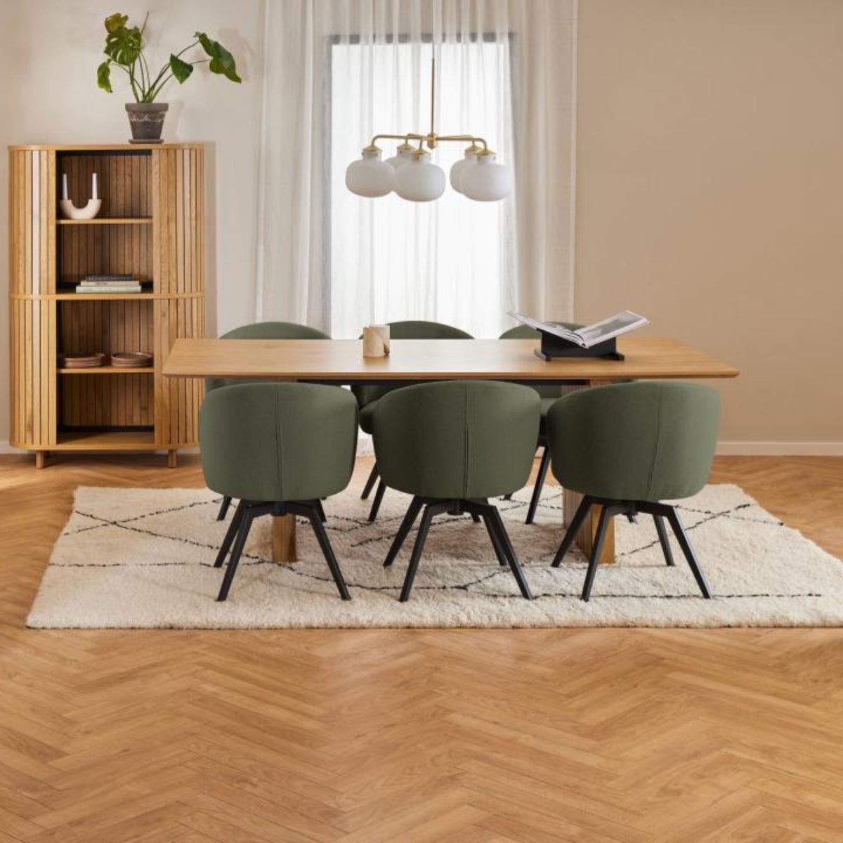 Sedia con braccioli Dean