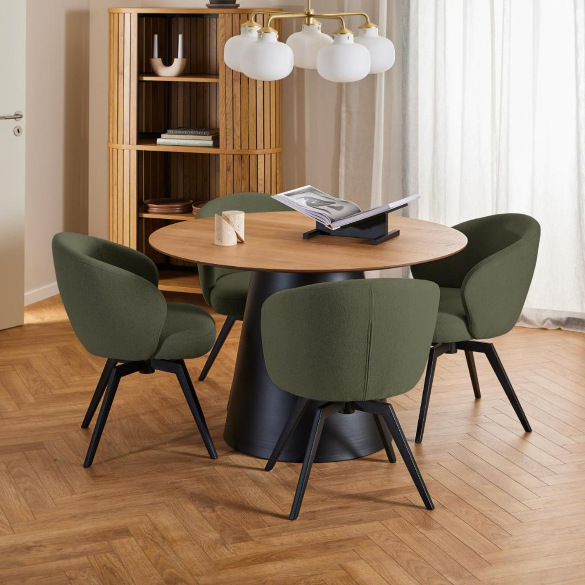 Sedia con braccioli Dean