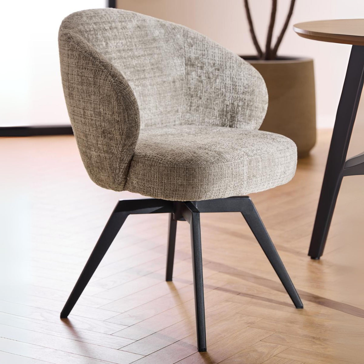 Sedia con braccioli Dean