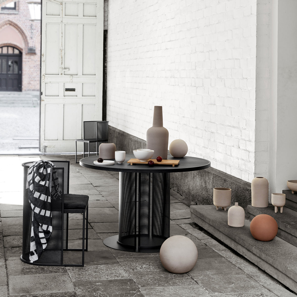 Tavolo da pranzo rotondo BAUHAUS