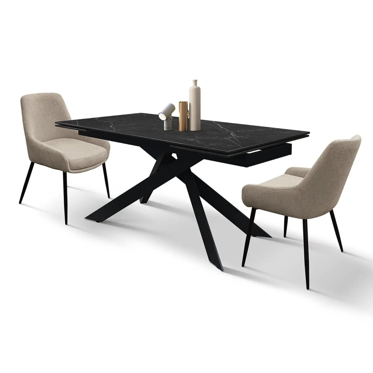 Tavolo allungabile Benny 160x90 cm to 240x90 cm