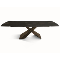 Tavolo allungabile Milano 180x90 -260x90 cm piano a botte