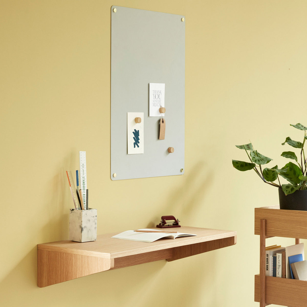 Lavagna magnetica grigia