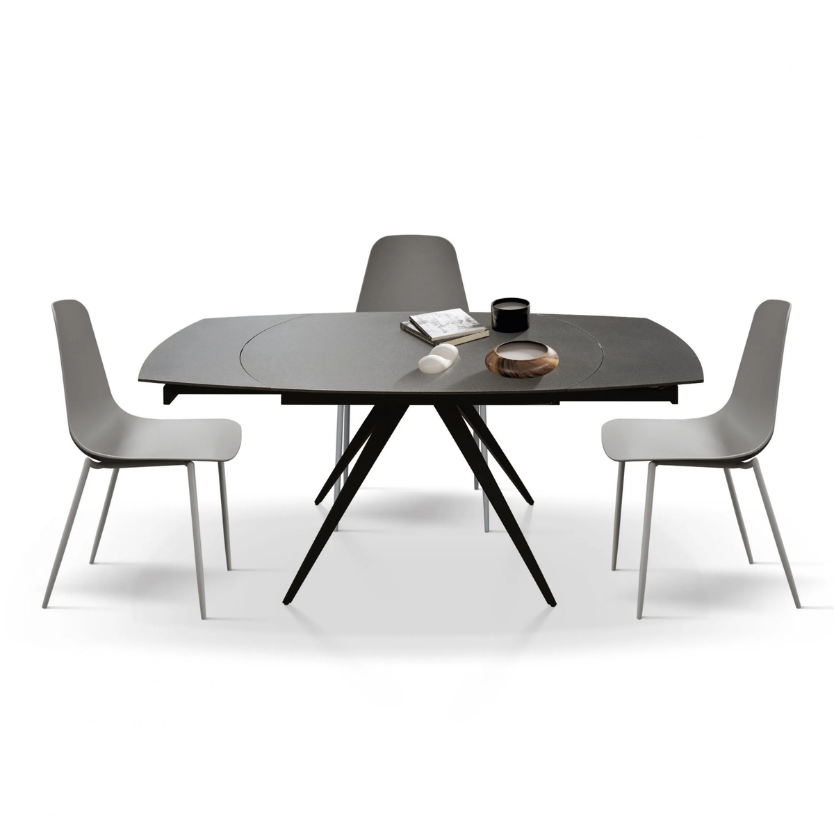 Extendable Table LAVA 120×90 – 180×90 cm for Modern Spaces