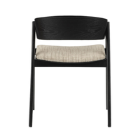 Poltrona Edo con braccioli - Design Japandi