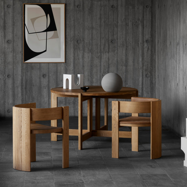 Sedia da pranzo COLLECTOR con seduta in pelle
