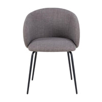 Sedia con braccioli Rebecca