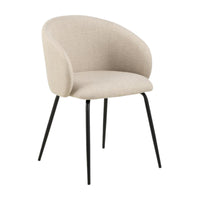 Sedia con braccioli Rebecca