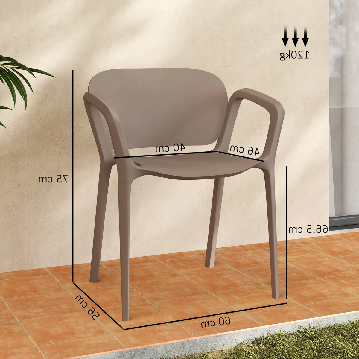 Set di 4 sedie Ally per il tuo spazio