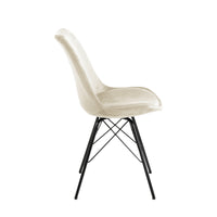 Sedia Lisbon in velluto