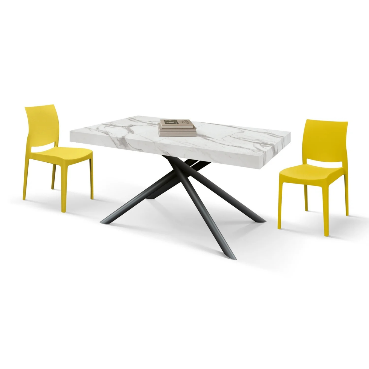 Tavolo allungabile Basileo 160x90 cm to 240x90 cm