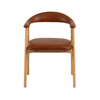 Sedia con braccioli Carrie