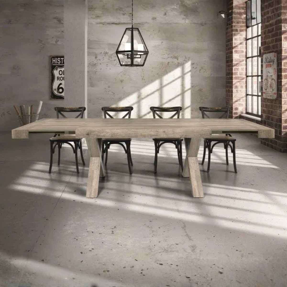 Tavolo allungabile MENPHIS 180x100 - 280x100 cm