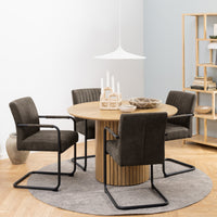 Sedia con braccioli Addi