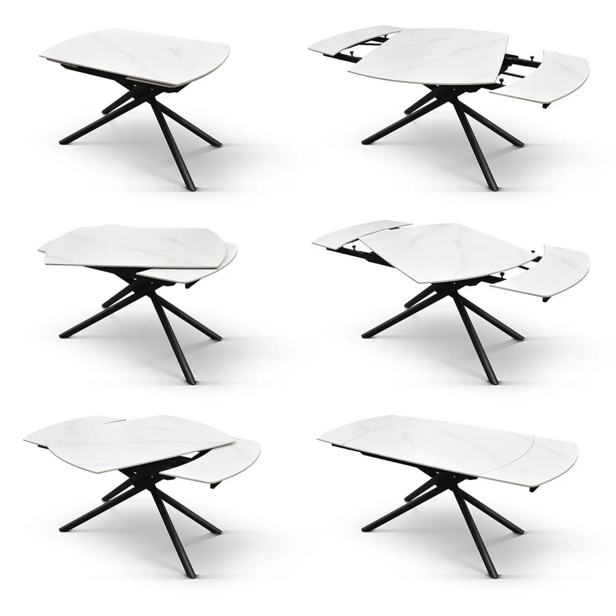 Tavolo allungabile Michelangelo 120x88 cm – 180x88 cm