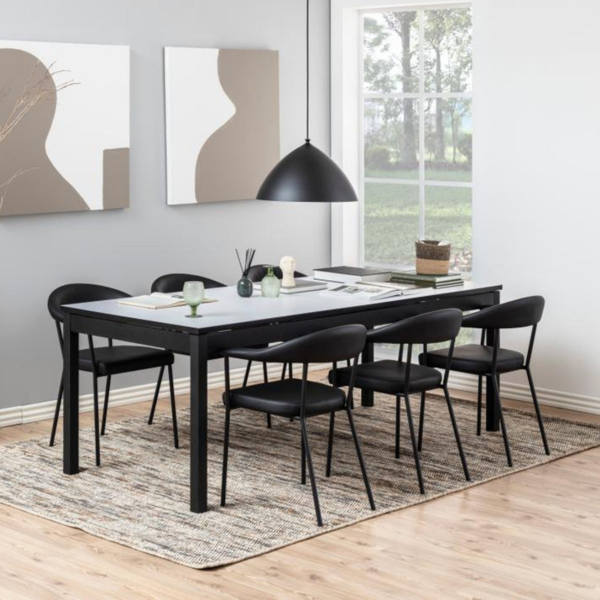 Sedia con braccioli Carver