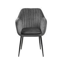 Sedia Eris in velluto